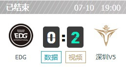 EDG vs V5