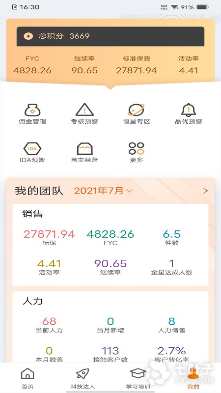 3