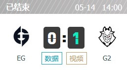 EG vs G2