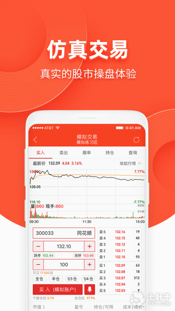 同花顺模拟炒股0