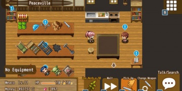 可以制作武器防具的网游RPG手游