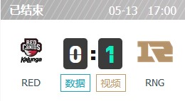 RED vs RNG