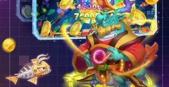 有金蟾和金龙的捕鱼手游