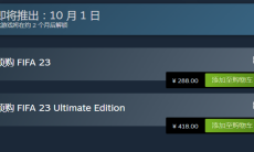 《FIFA23》配置介绍2