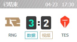 RNG vs TES