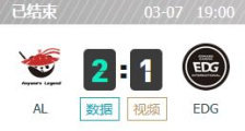 AL vs EDG