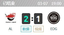 AL vs EDG