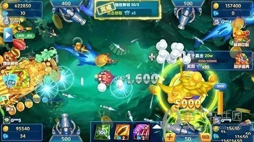 轻松爆分的捕鱼手游