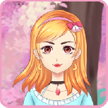 小女孩装扮娃娃