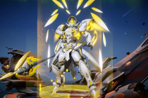 《王者荣耀》吕布白金战甲星元皮肤特效