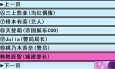 亚洲之子按摩院全人物说明1