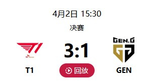 T1 vs GEN