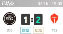 EDG vs TES