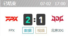FPX vs JDG