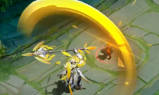 《王者荣耀》吕布白金战甲星元皮肤特效1