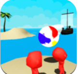 火柴人沙滩球