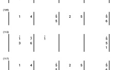光遇《星河不可及》琴谱介绍1