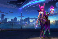 《LOL手游》星之守护者霞皮肤特效