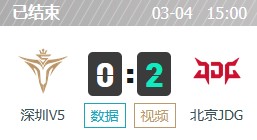V5 vs JDG