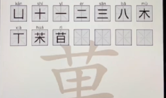 《脑洞人爱汉字》菓找出21个字通关攻略