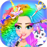 时尚女孩的装扮秀