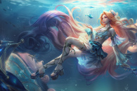 《LOL》海之歌萨勒芬妮至臻皮肤特效