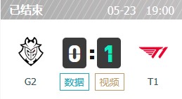 G2 VS T1