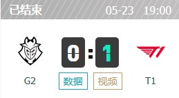 G2 VS T1