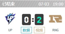 UP vs RNG