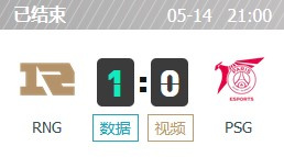 RNG vs PSG重赛