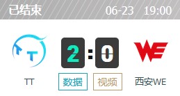 TT vs WE
