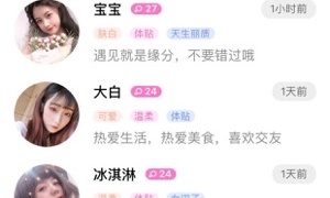 类似蜜聊交友的APP