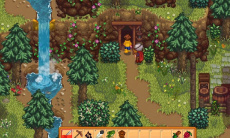 《星露谷物语》铁矿石获得方法1