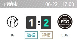 IG vs EDG